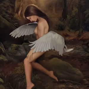 Raluca Neferu - Pace - Pictură în ulei